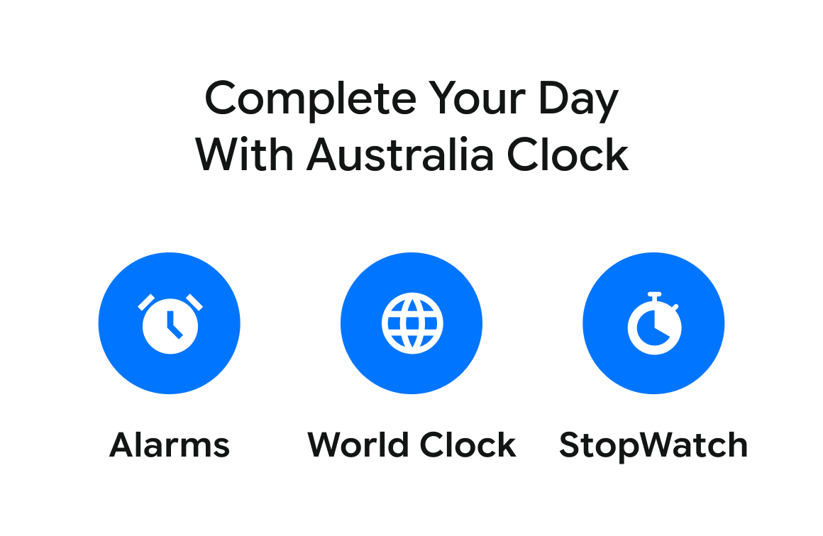 Today's goal: complete 3 habits — Alarms, World Clock, Stop Watch